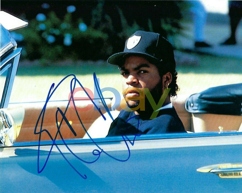 ICE CUBE AUTO AUTOGRAPHED 8X10 Photo Poster painting SIGNED reprint