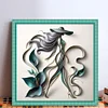 Woman-11CT Stamped Cross Stitch 40*40cm