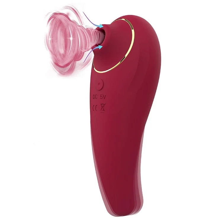 Green Fairy - 6 Suction 6 Vibration Clit Sucking Vibrator Nipple Massager