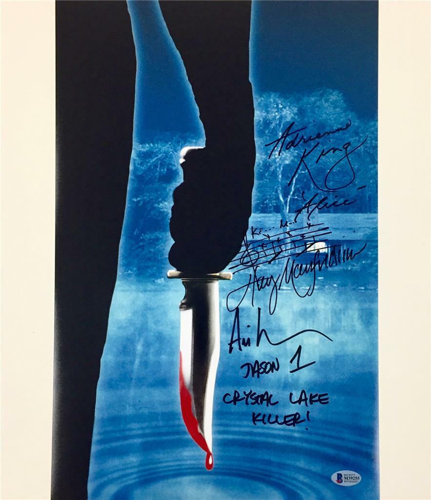 Original 1980 *Friday the 13th* JASON cast signed 11x17 Photo Poster painting ~ Beckett BAS COA