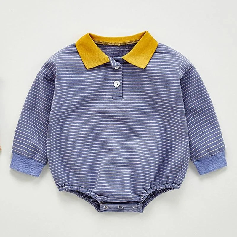 New Newborn Boys Girls Corduroy Jumpsuits Clothes Spring Autumn Baby Boys Girls Rompers Long Sleeve Children Rompers 0-3Yrs