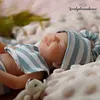 6'' Cora Soft Full Silicone Miniature Baby Doll New Release - RBBI-Myrebornbabydoll&reg; Myrebornbabydoll&reg;