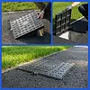 [US Local Warehouse] Iron Manhole Cover and Frame Non-Slip Septic Tank Cover for Yard (400mm)