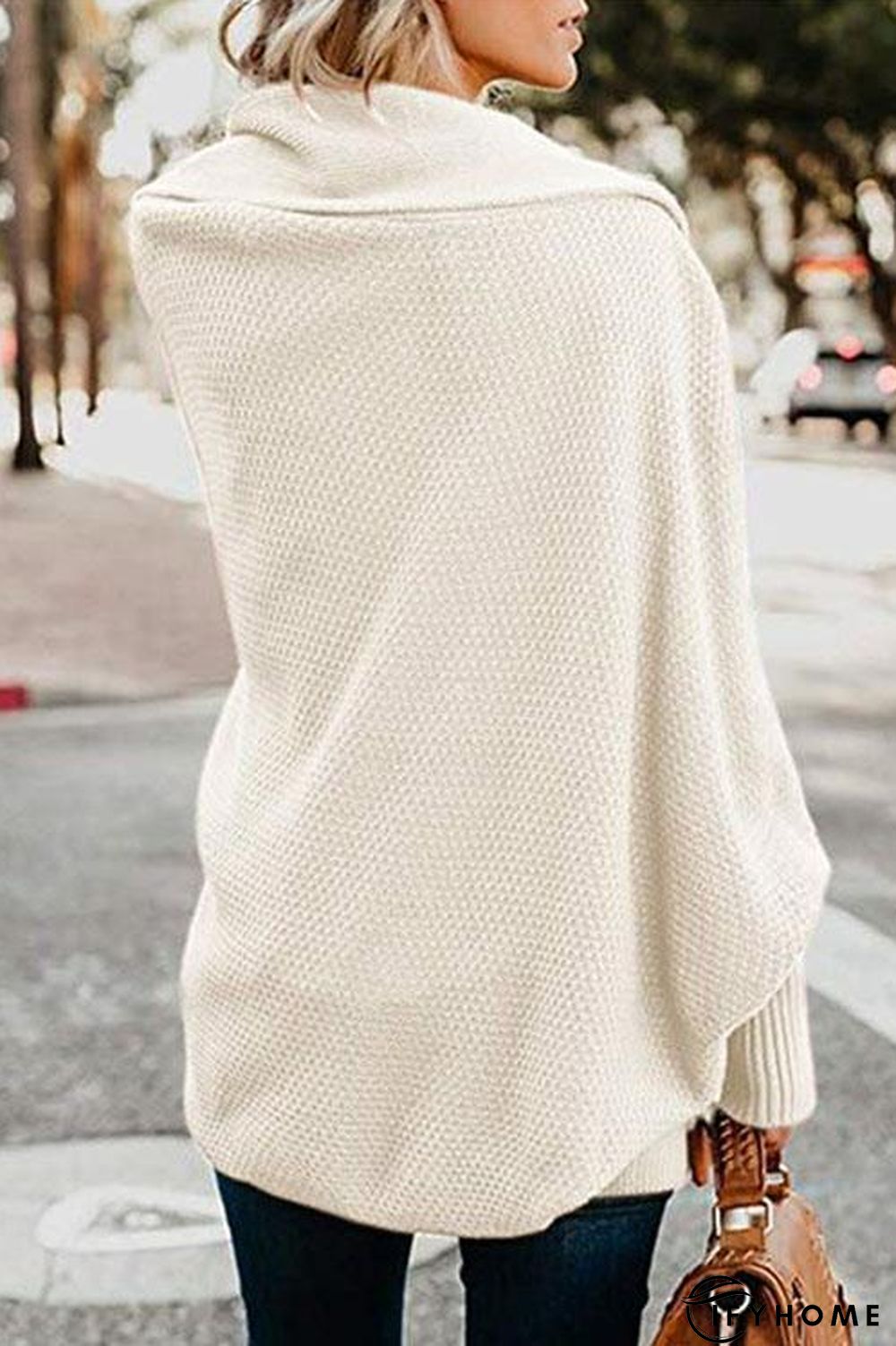 Batwing Sleeves Sweater Cardigans | IFYHOME