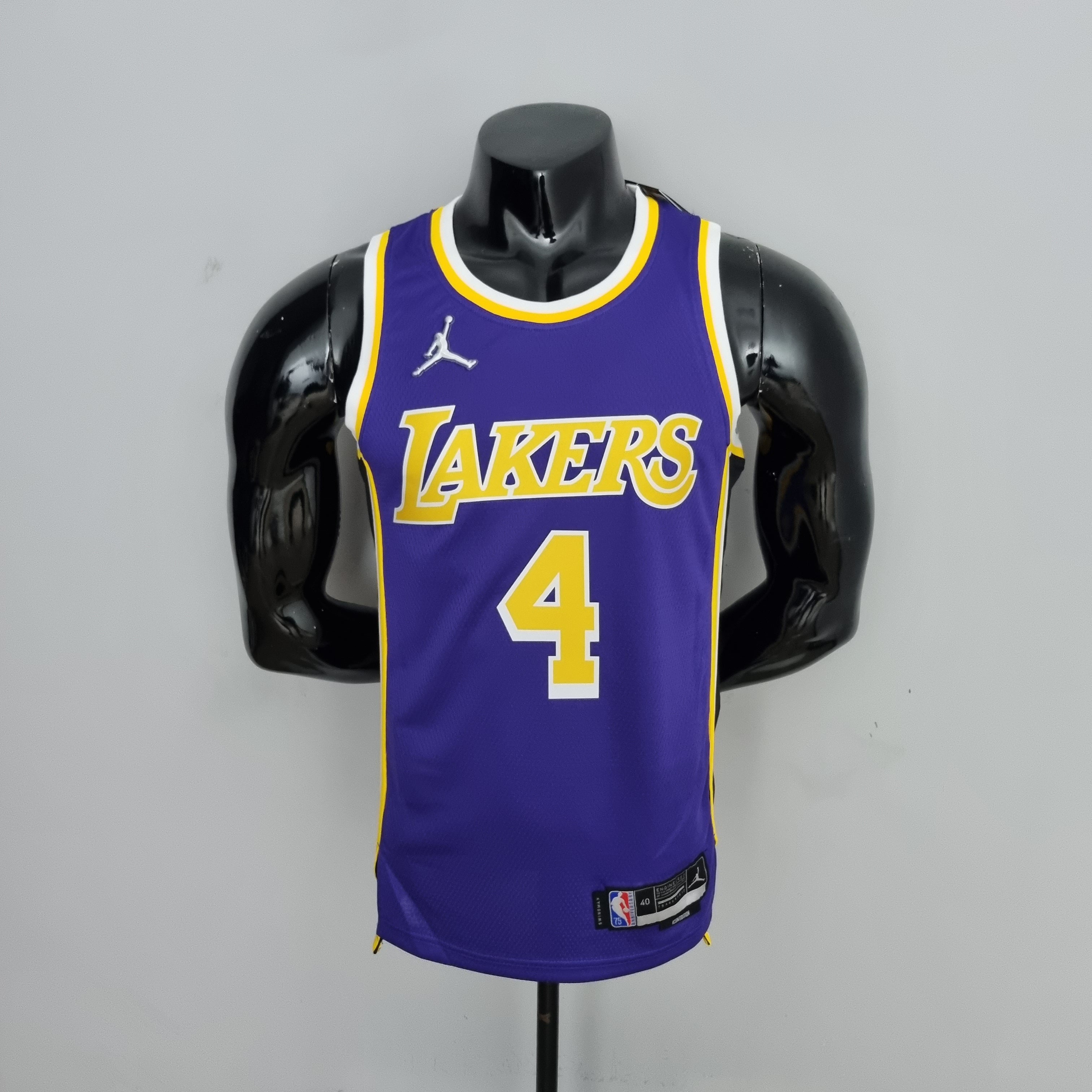 Maillot Los Angeles Lakers 4 Rondo NBA Basket Maillot De Fou, site maillot de foot pas cher