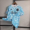 2023/2024 Ajax Training Wear Blue Football Shirt 1:1 Thai Quality love fball