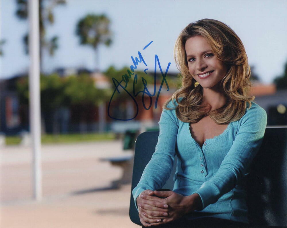 JESSALYN GILSIG SIGNED AUTOGRAPH 8X10 Photo Poster painting - GLEE, BOSTON PUBLIC, NIP/TUCK STAR