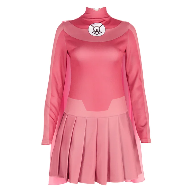 Invincible: Atom Eve (2023) Atom Eve Pink Outfits Cosplay Costume Halloween Carnival Suit