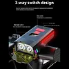 2Pcs Headlight & Taillight Bike Front Lamp Waterproof 4 Modes Bicycle Flashlight