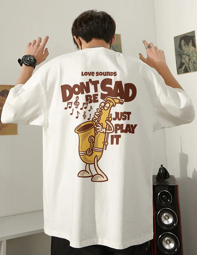Love Sounds Don't Be Sad Just Play It T-shirt