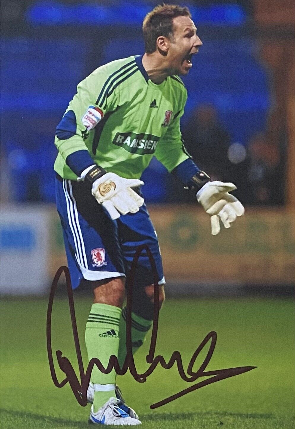 Danny Coyne Genuine Signed Middlesbrough 6X4 Photo Poster painting 3