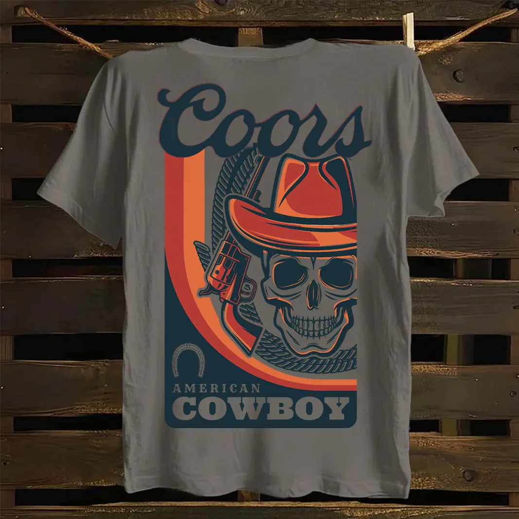 Western-Themed Graphic T-Shirt