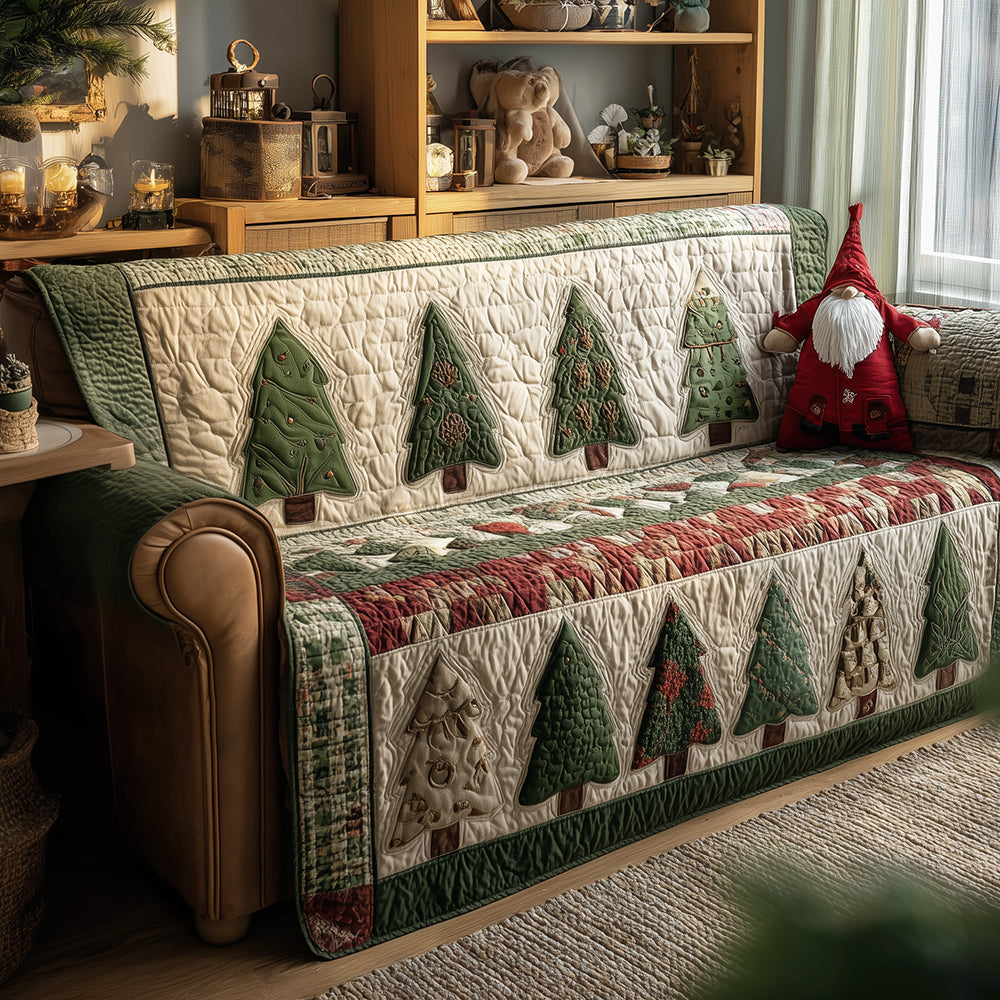Evergreen Cozy Pines Quilted Sofa Cover NCU0TH3792 everthome
