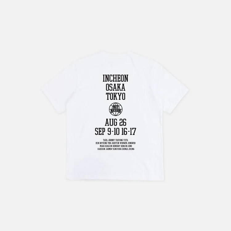 NCT 2023 CONCERT - NCT NATION：To The World T-shirt