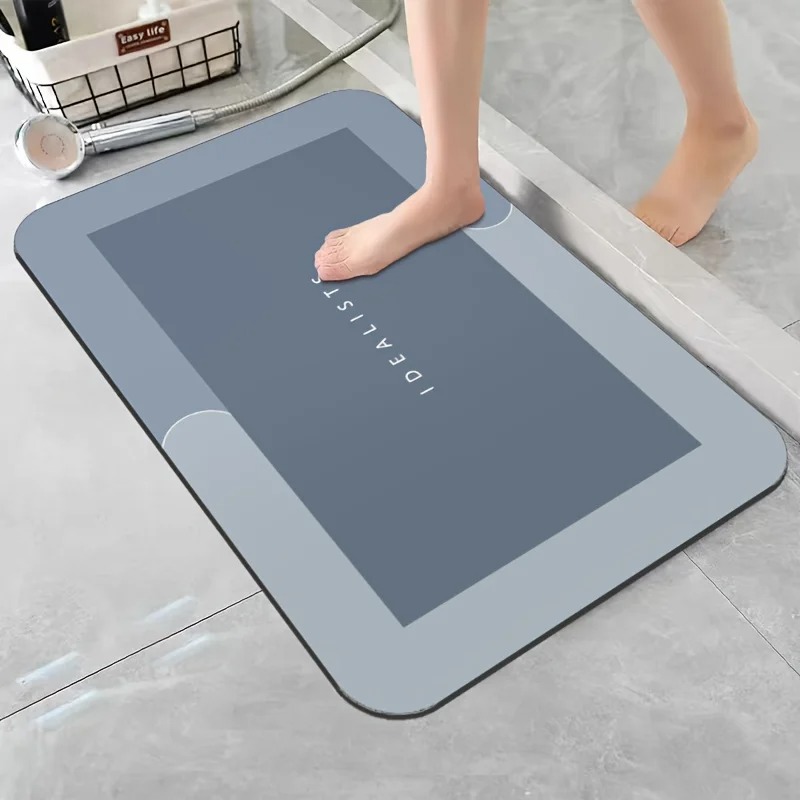 Likron Watches Ultra-Absorbent Bathroom Floor Mat Soft