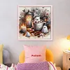 Halloween Ghost Candles - 11CT Counted Cross Stitch - 40*40cm - Halloween