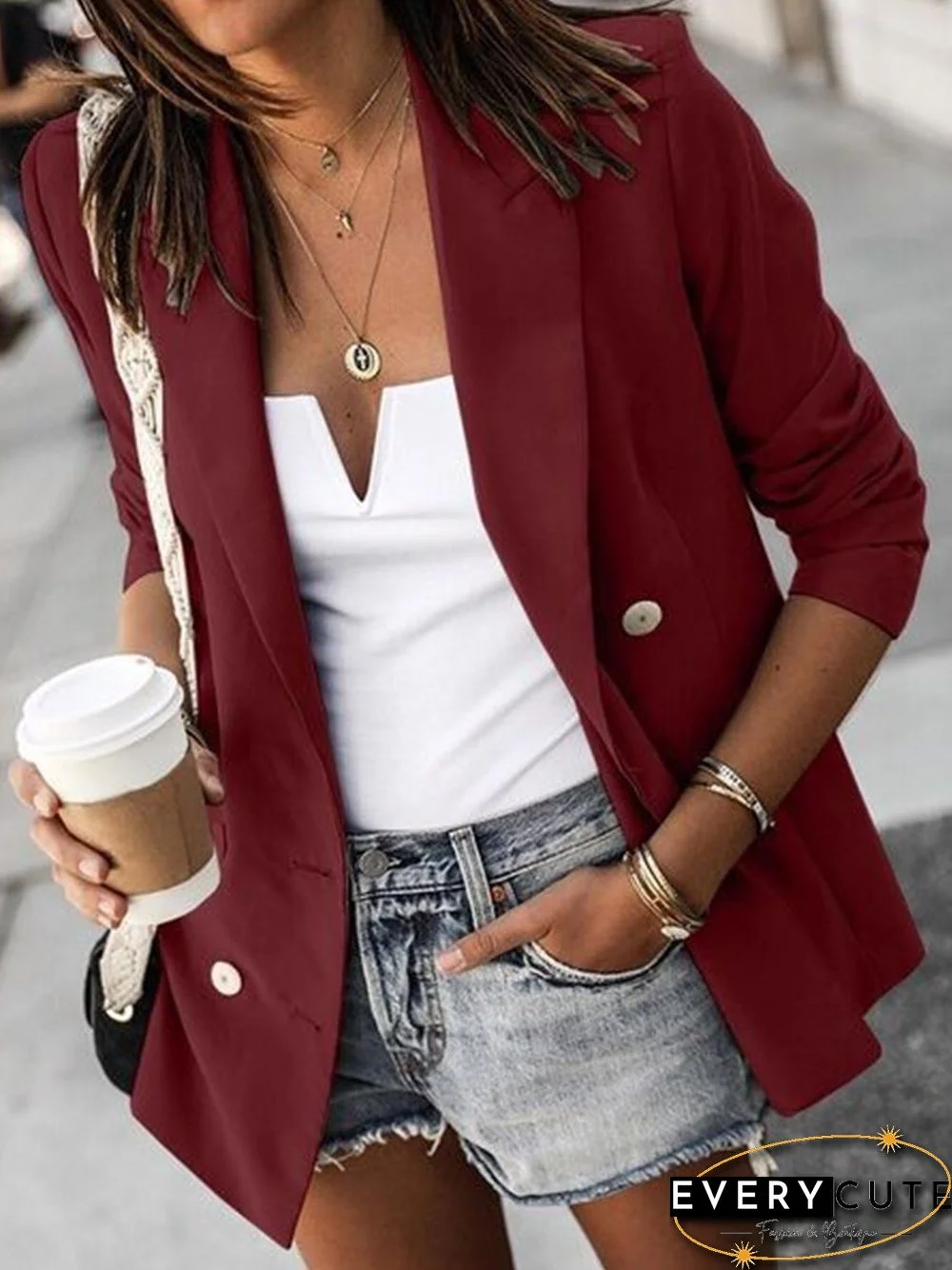 Plain Simple Commuter Blazer P14032