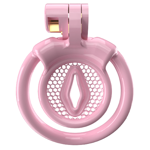 Super Small XX-2 Sissy Chastity Cage With 5 Arc Rings