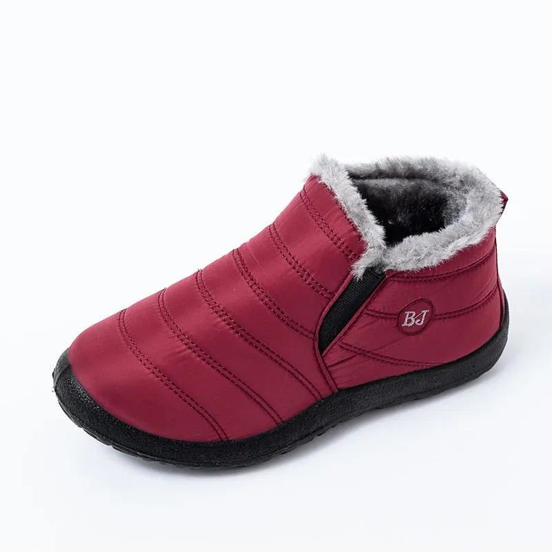 Women Boots Non-Slip Waterproof Winter Ankle Snow Boots Women Platform Boots Female Winter Shoes With Thick Fur Botas Mujer 2021