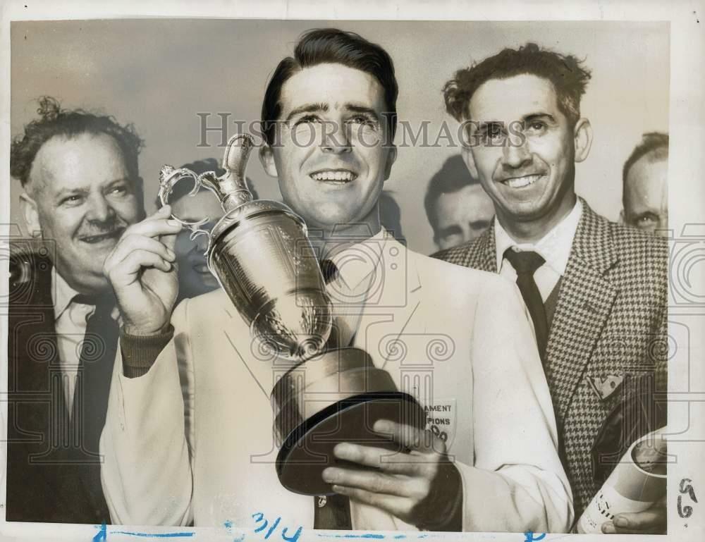 Press Photo Poster painting Gary Player wins British Open in Muirfield, Scotland - kfx24108