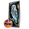 Diamond Painting-DIY Full Round Drill Owl(40*70CM)