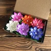  Water Floating Lotus Flower Led Candle Tealight Artificial Lotus Flowers for Water, Lights Waterproof Flame Less Floating Led Candle, Lotus for Home Decoration Floating Flowers