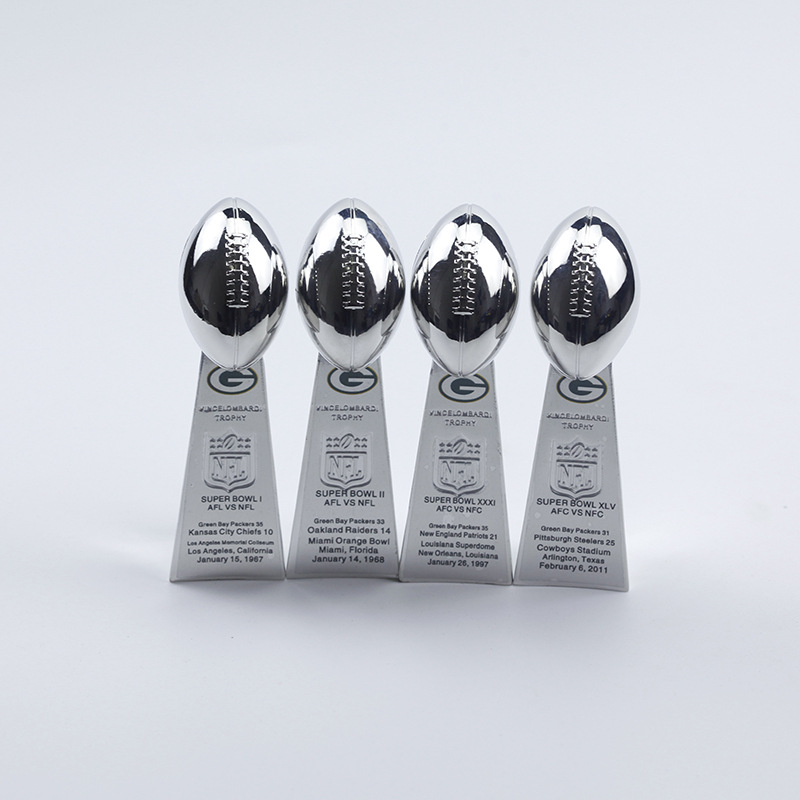 Green Bay Packers Super Bowl 4 Ring Set (1966, 1967, 1996, 2010) – Rings  For Champs