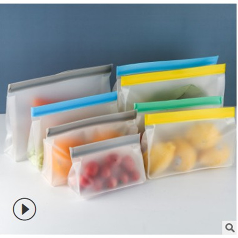 

Reusable Sealed Bag PEVA Food Storage Bags, 501 Original