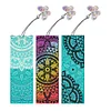 (US Only)3Pcs Butterfly DIY Diamond Art Bookmark Kaleidoscope Bookmark for Book Lovers