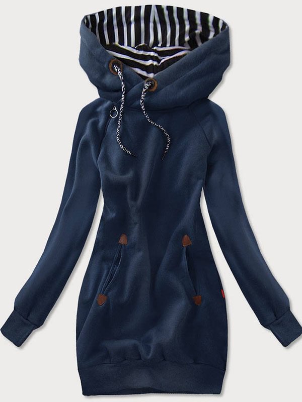 ladies navy sweatshirt