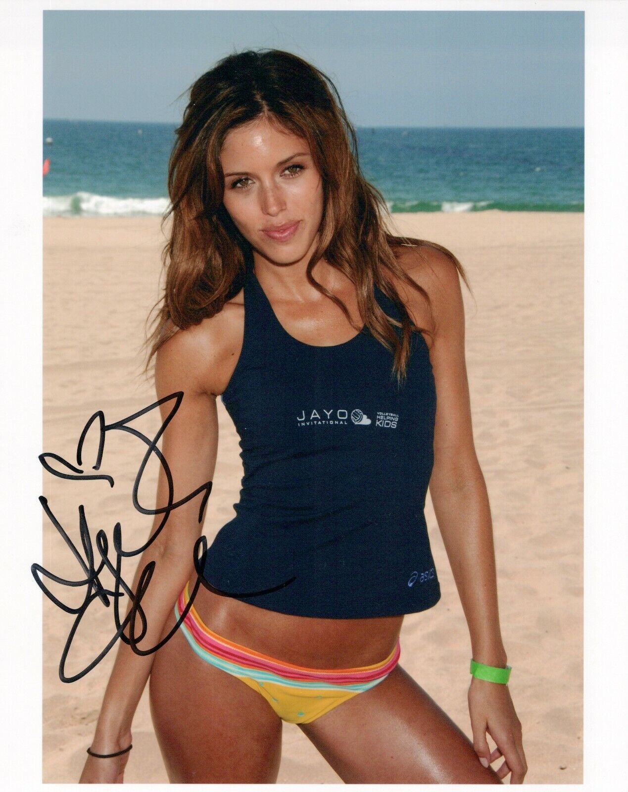 Kayla Ewell glamour shot autographed Photo Poster painting signed 8x10 #2