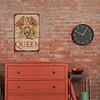 Queen - Panneaux en &eacute;tain m&eacute;tallique(20*30cm/30*40cm) - Musique