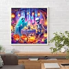 Diamond Painting-DIY Full Round Drill Halloween Skull(40*40 CM)