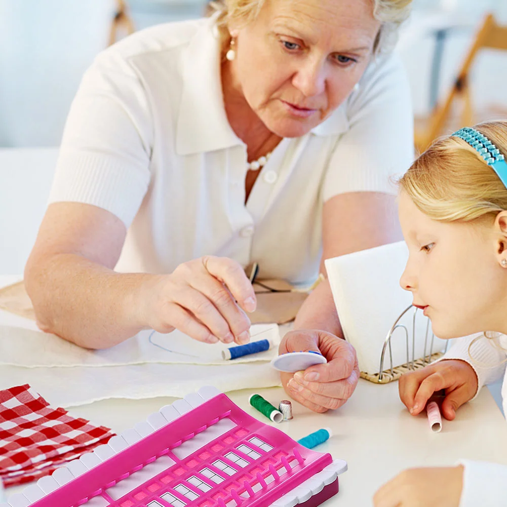 Cross Stitch Row Line Tools 50 Position Embroidery Floss Thread Organizer(27.5*11cm)