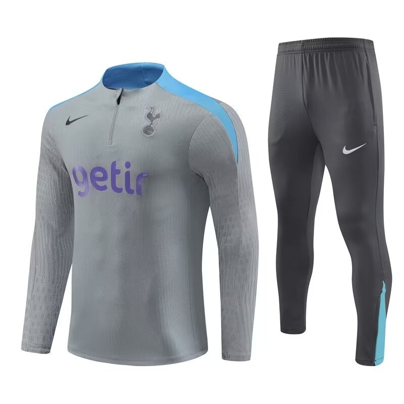 24/25 Tottenham Hotspur Gray Long Sleeve Training Suit