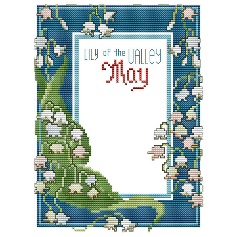 

Photo Frame - 14CT Stamped Cross Stitch - 20*28cm, 501 Original
