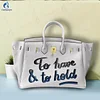Hand Draw Customize Art English graffiti Bags For women Handbags Designer Shoulder Bag Real Cowskin Leather Unique personality