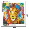 Lion  | Full Round Diamond Painting Kits