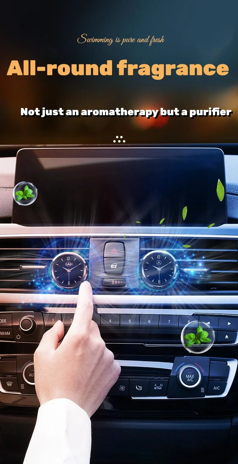 Clock Air Outlet Aromatherapy Ornaments