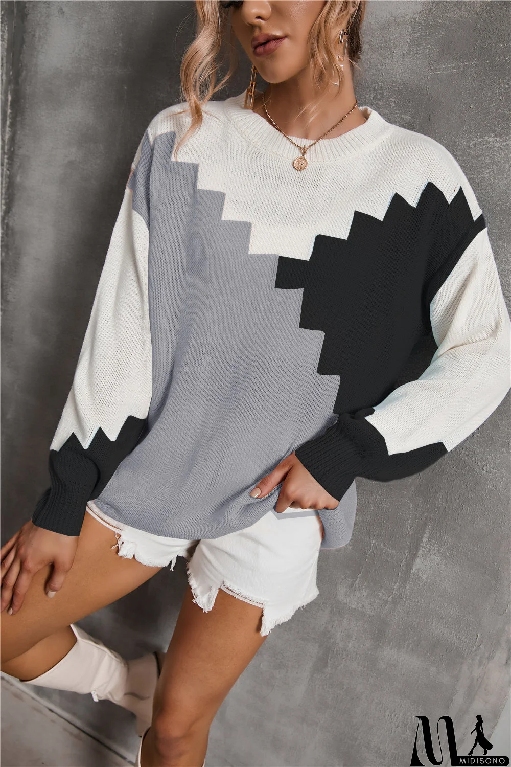 MidiSono - Modern and Versatile winter Sweater