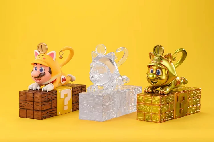 Super Mario 3D World Cat Mario Statue