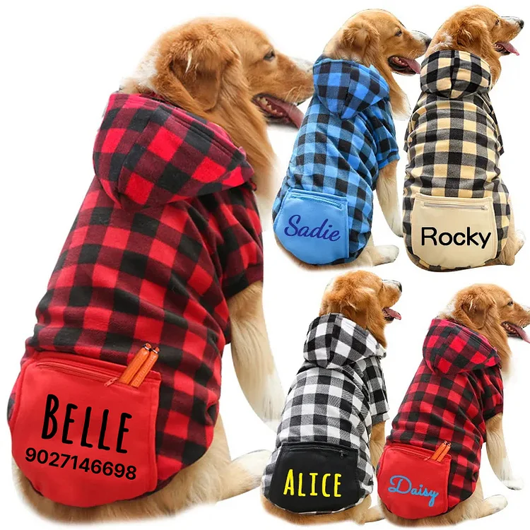 Personalized Warm Puppy Hoodie for Comfort & Unique 