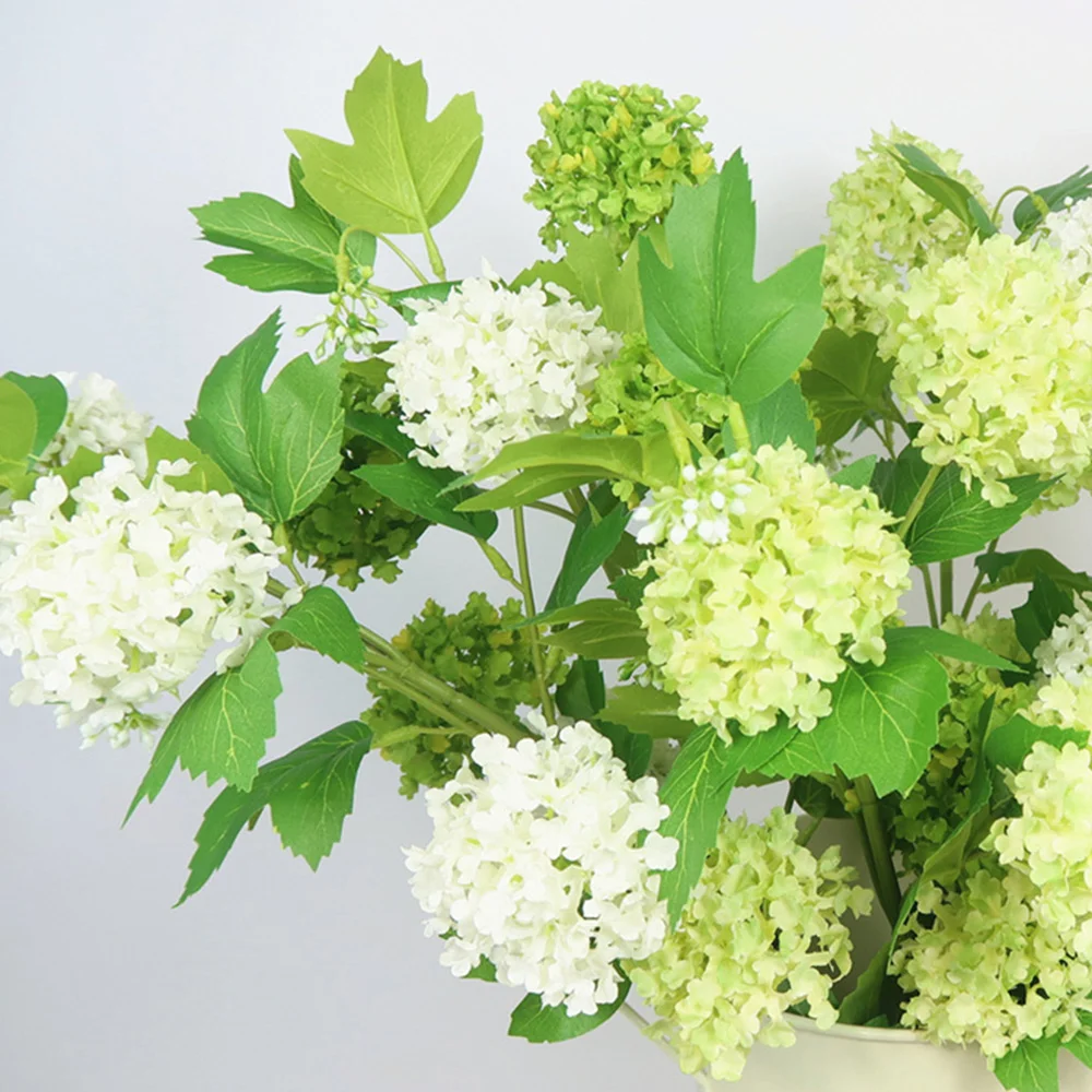 Cream Artificial Bouvardia Flower Branch - 32"