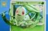 Johto Starter Pokemon Coming Out From Pokemon Card - Pokemon Resin Statue - GEISHA Studio