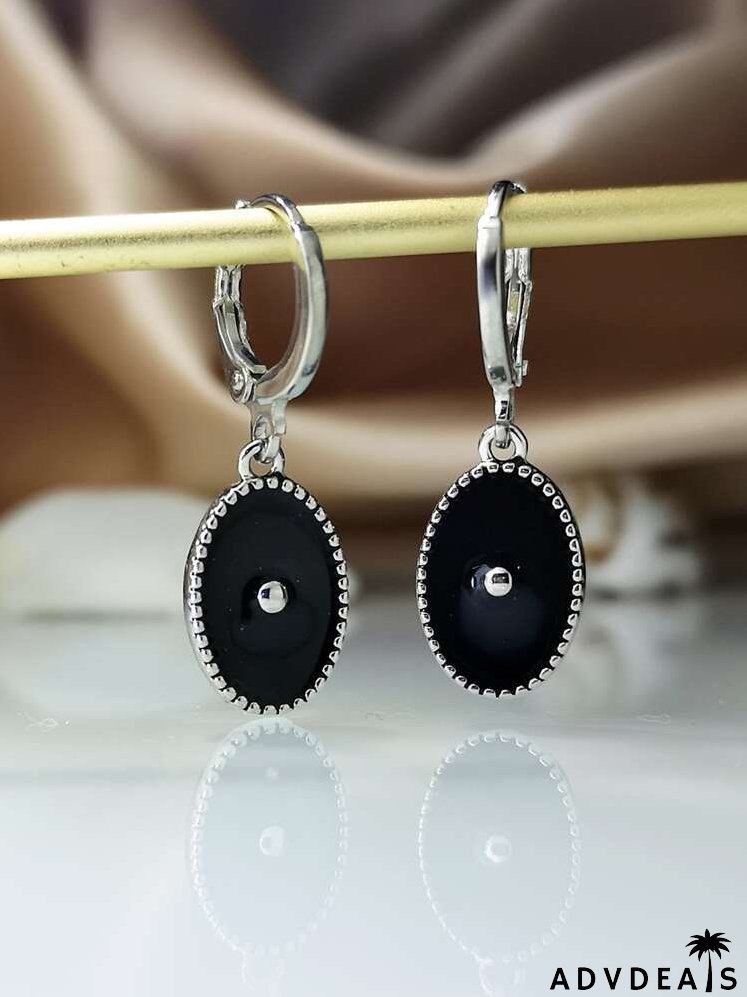 Geometric Drop Earrings