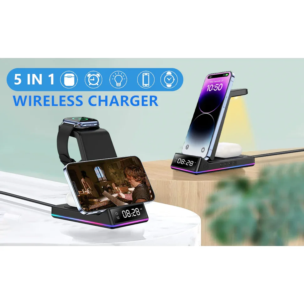 Multi-functional Portable Wireless Charger