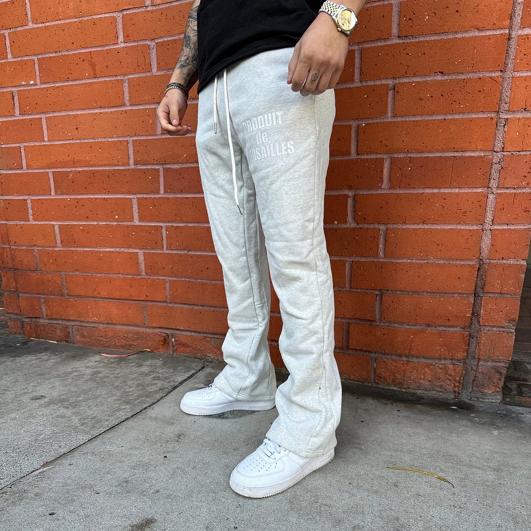 Casual Fashion Monogram Track Pants