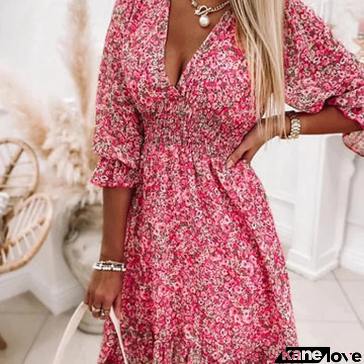 Stylish Cotton Mini Dress