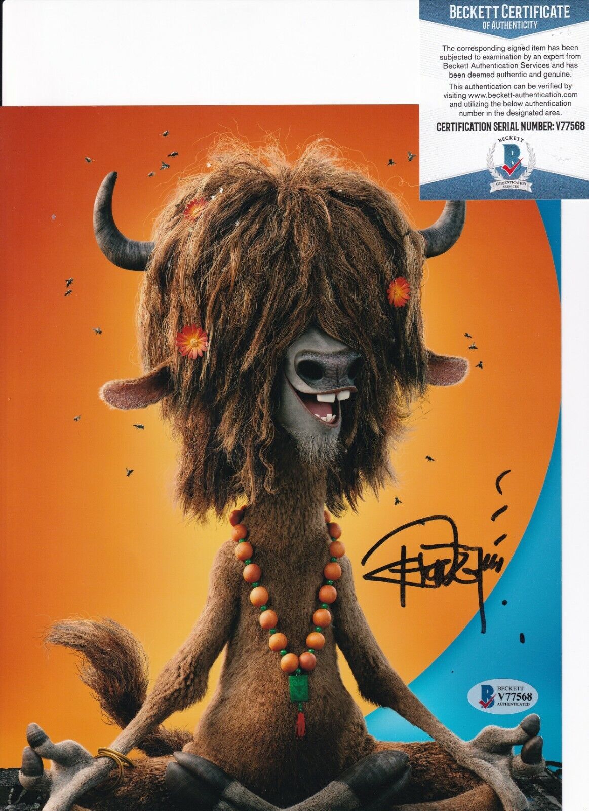 TOMMY CHONG signed (ZOOTOPIA) Movie YAX autograph 8X10 Photo Poster painting BECKETT BAS V77568