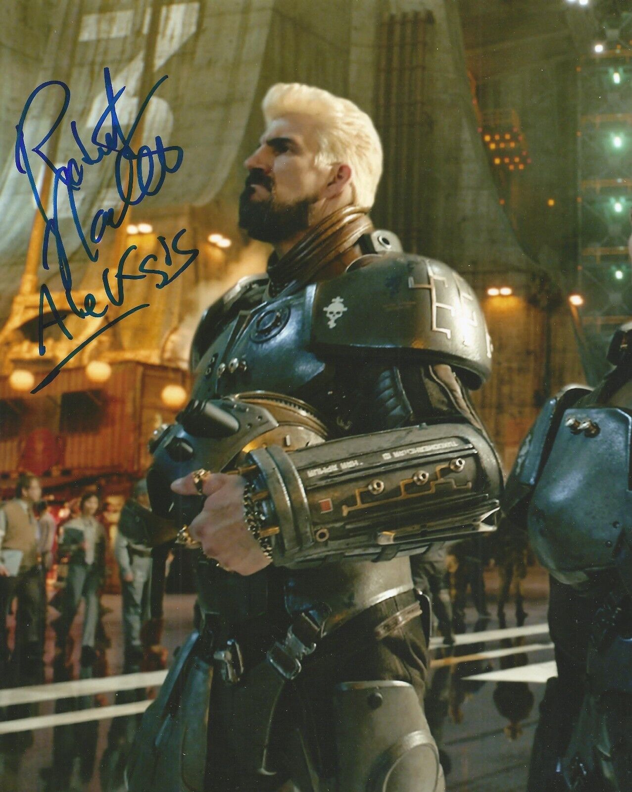 ROBERT MAILLET SIGNED PACIFIC RIM 8x10 Photo Poster painting with COA - LT. ALEKSEI KAIDONOVSKY